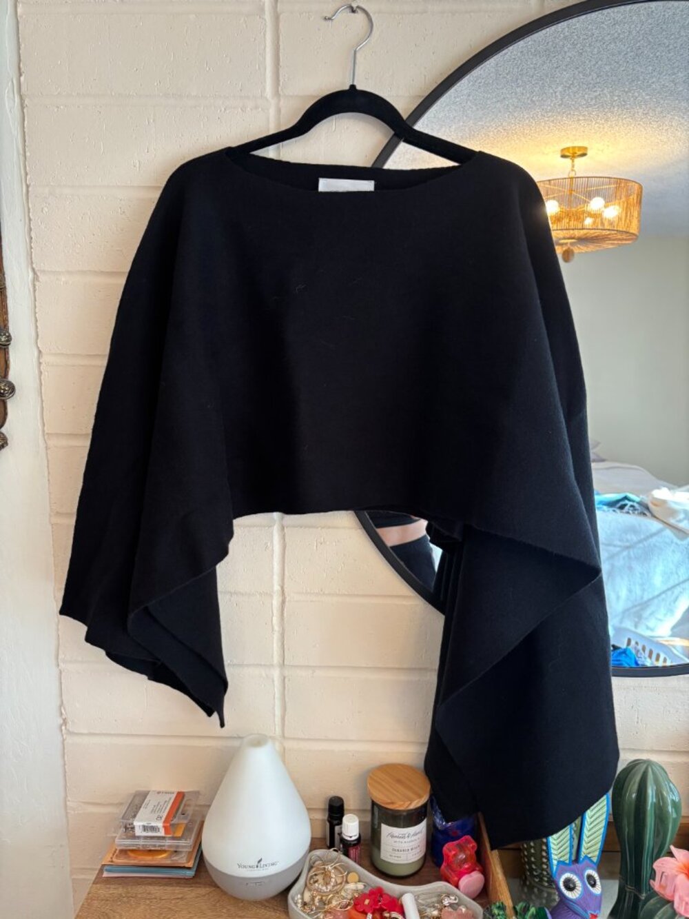 NWT Anthropologie Mare Mare Knit Poncho - One Size - Picture 4 of 7